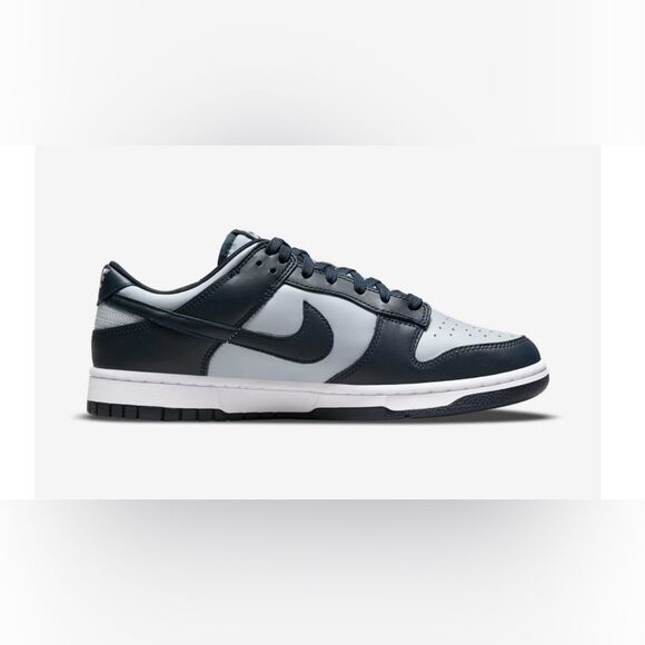 🔥 Nike Dunk Low GS 👟 Dark Blue & Light Gray 🏀 Size 6Y / Women’s 8 NIB ✨ - Picture 7 of 11